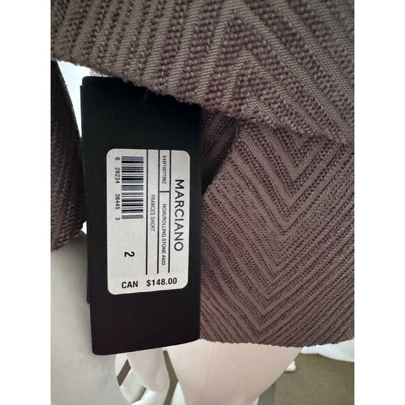 NWOT Marciano Guess Women's Blazer Jacket + Pants Shorts Brown 2 - Picture 6 of 14